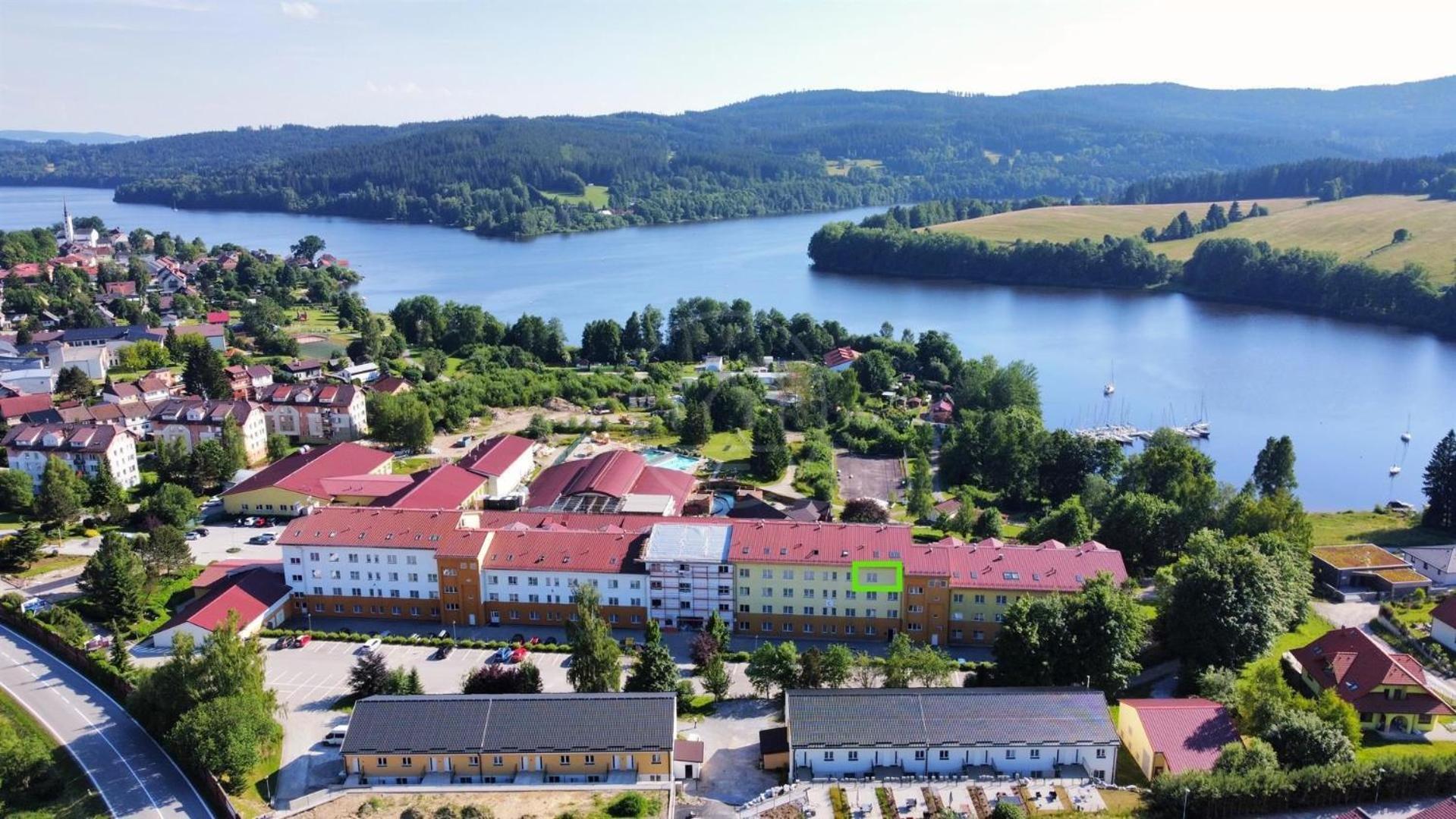 Apartman C409 V Arealu Wellness Hotelu Frymburk Bagian luar foto