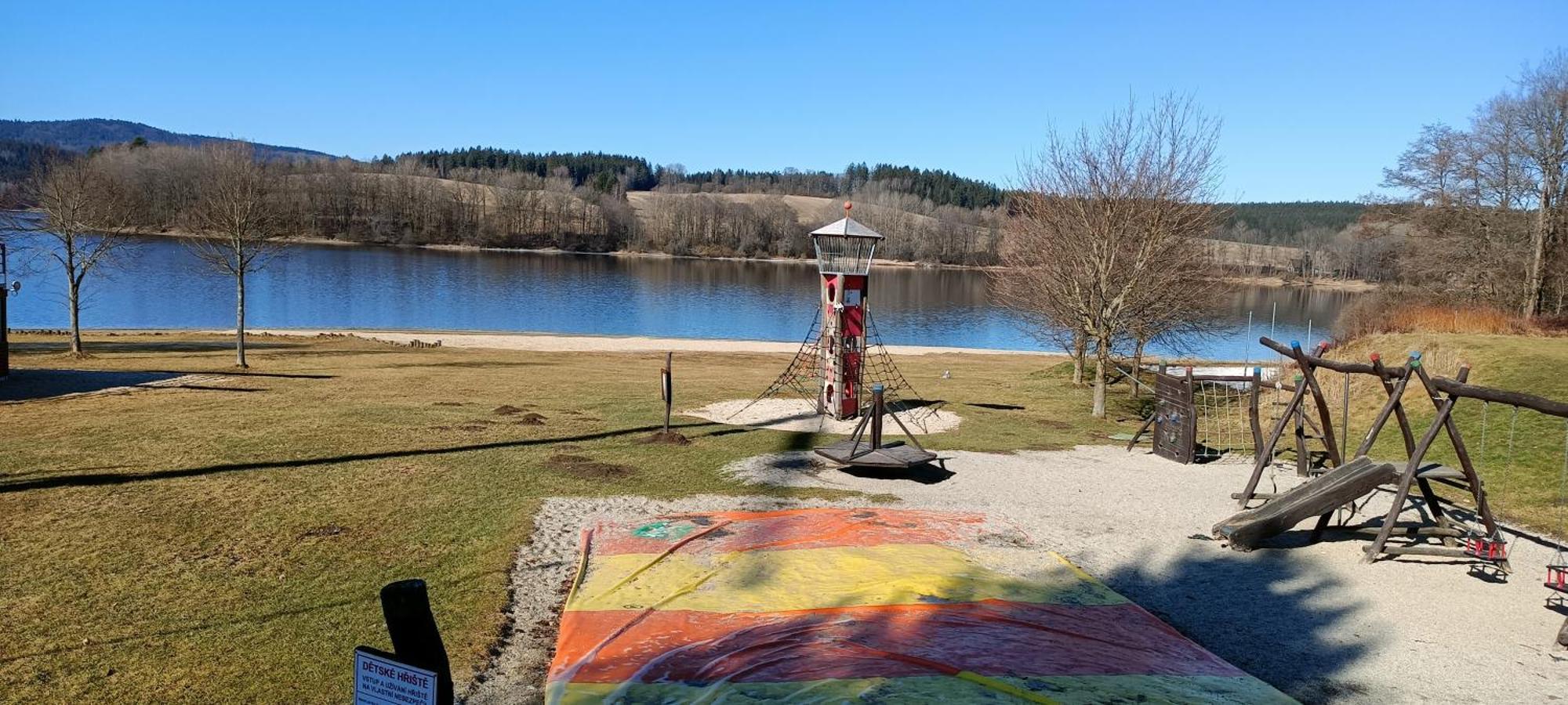Apartman C409 V Arealu Wellness Hotelu Frymburk Bagian luar foto