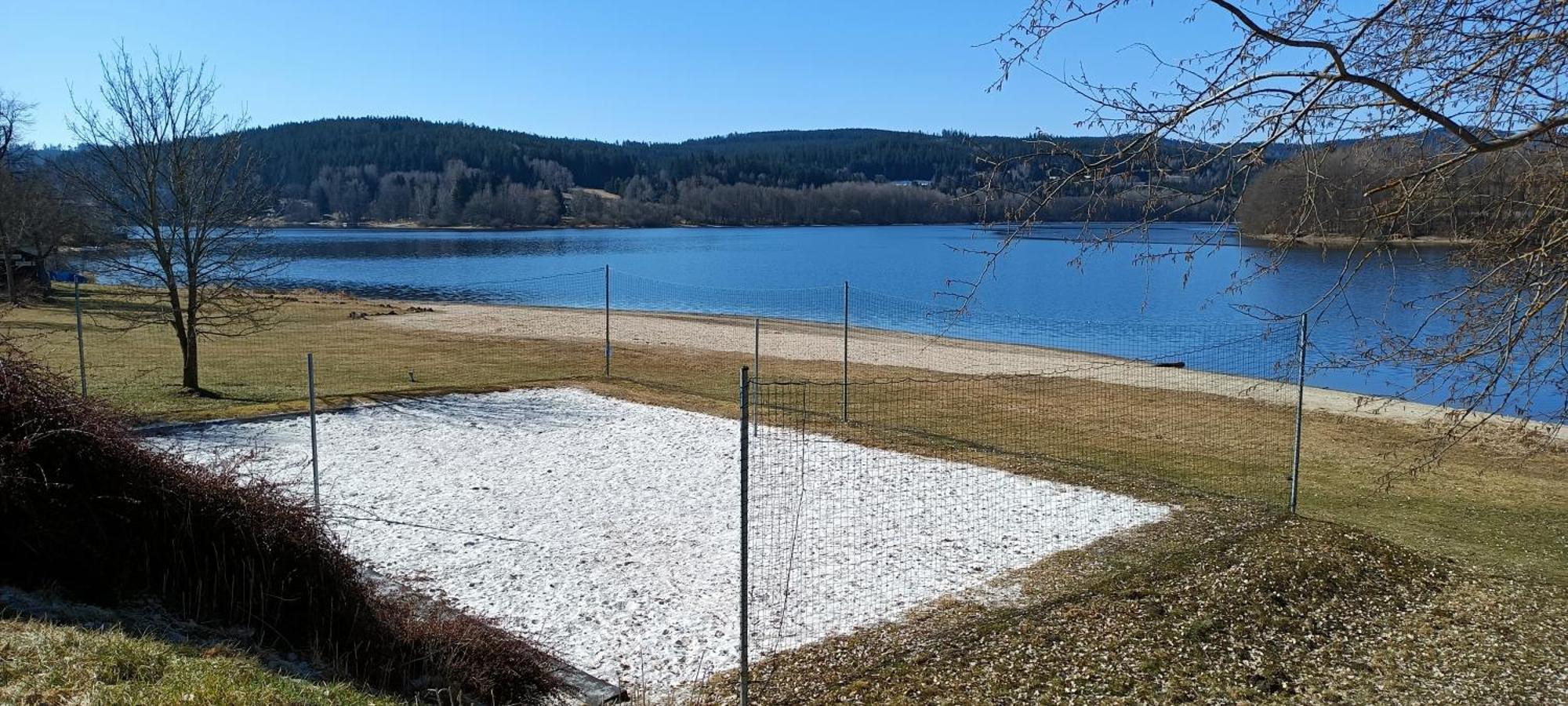Apartman C409 V Arealu Wellness Hotelu Frymburk Bagian luar foto